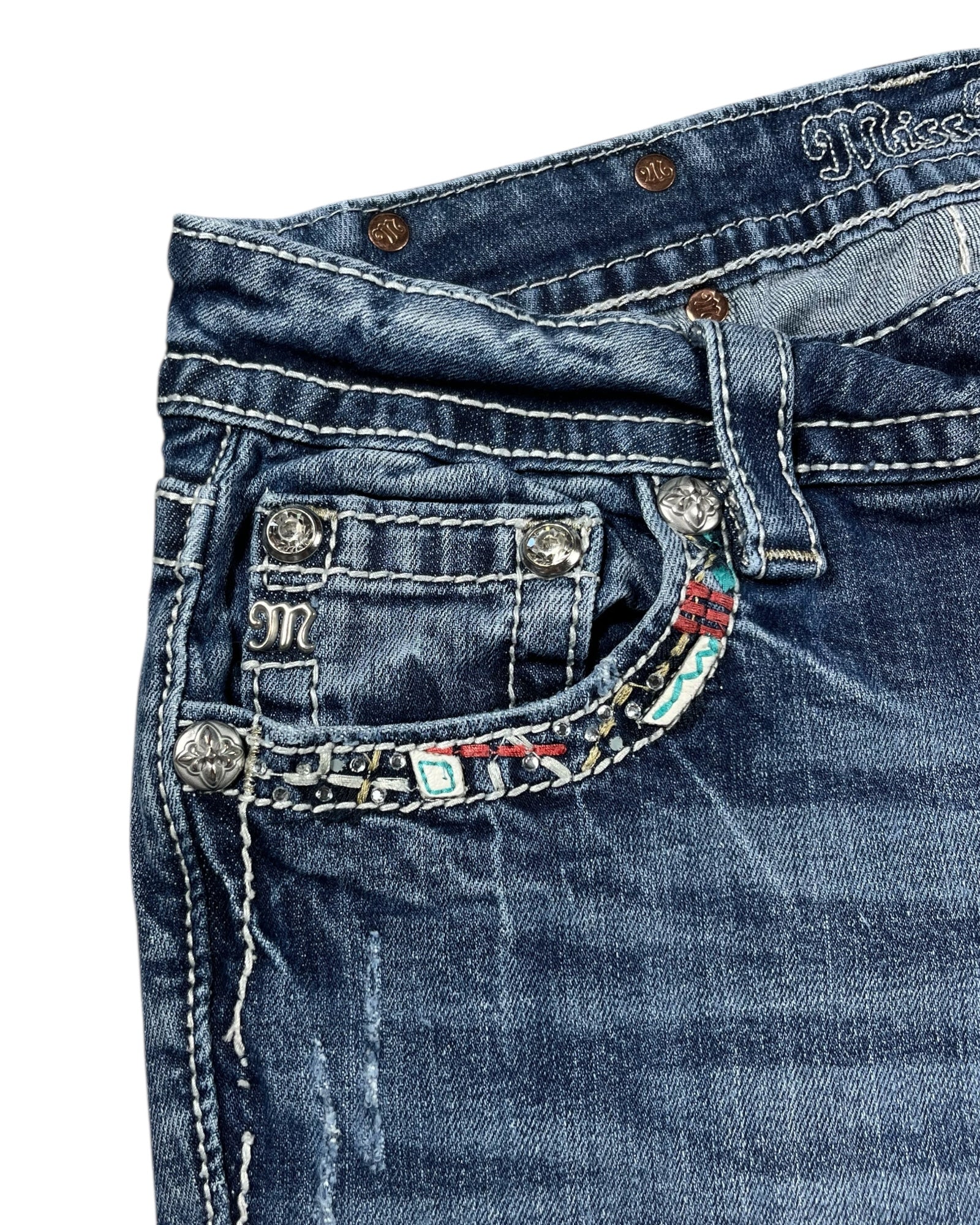 Miss Me Flared Jeans (XS)