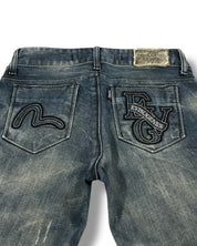 Evisu Flared Jeans (XS)