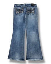 Y2K Flared Jeans (S)