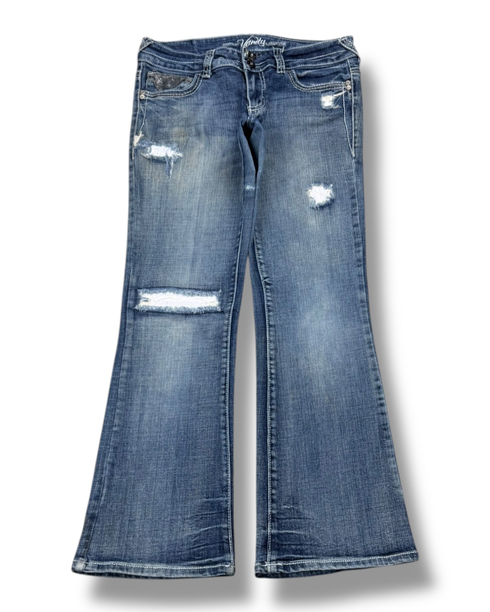 Y2K Flared Jeans (S)