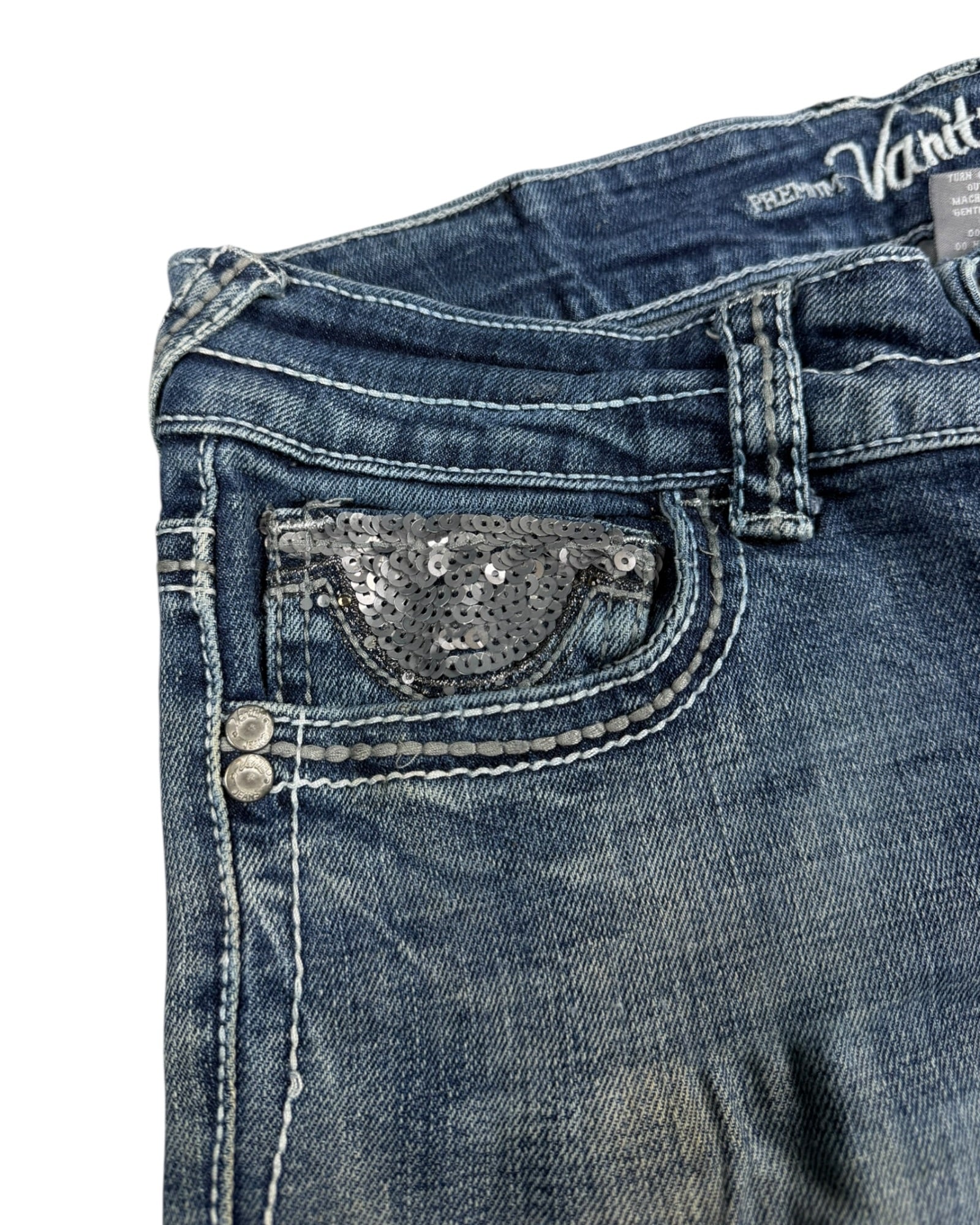 Y2K Flared Jeans (S)