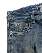 Y2K Flared Jeans (S)