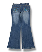 Y2K Flared Jeans (XS)