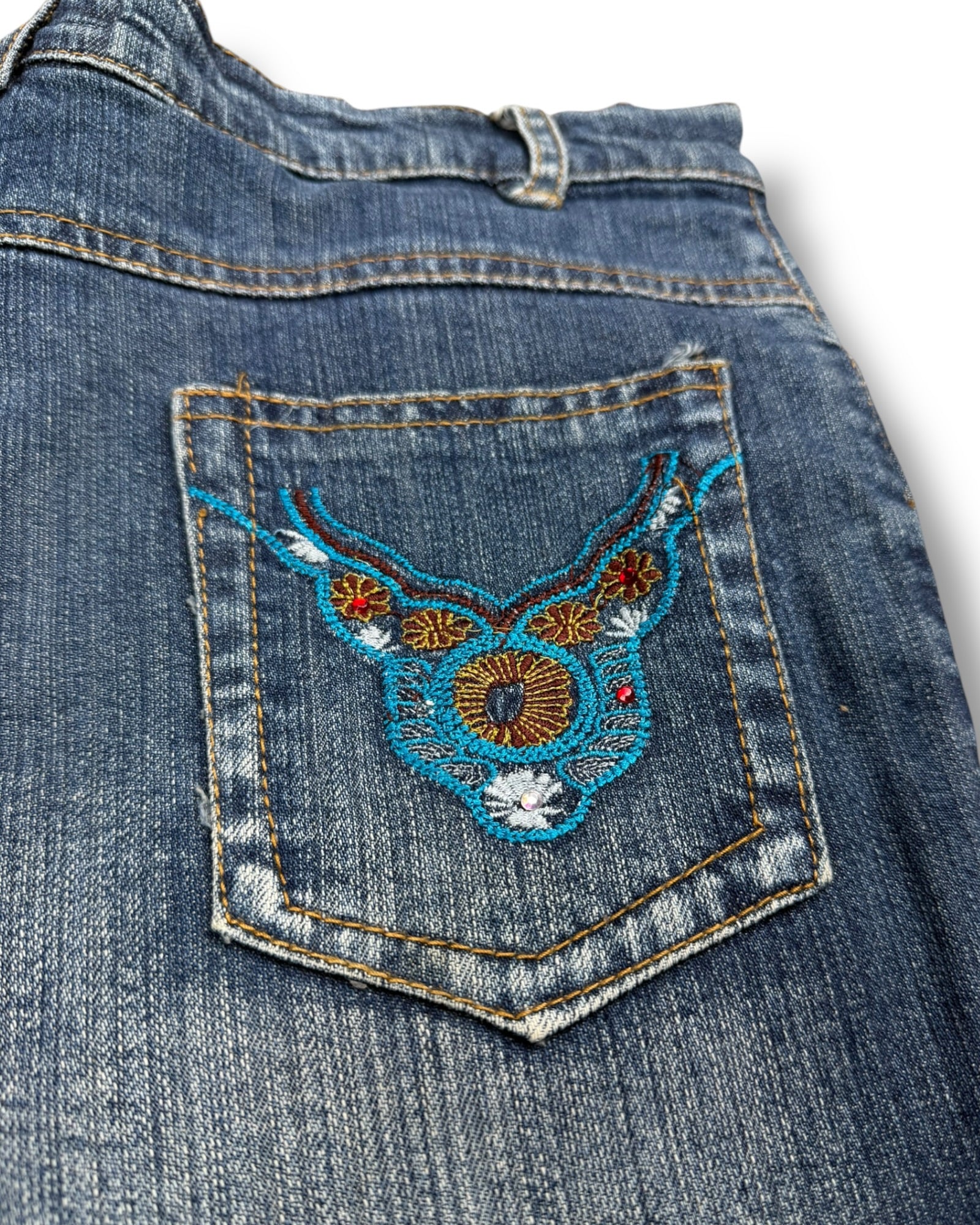 Y2K Flared Jeans (XS)