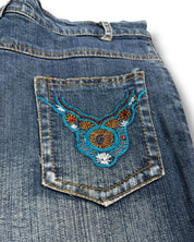 Y2K Flared Jeans (XS)