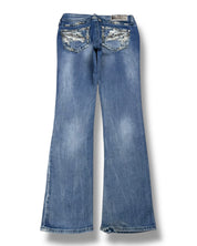 Y2K Flared Jeans (S)