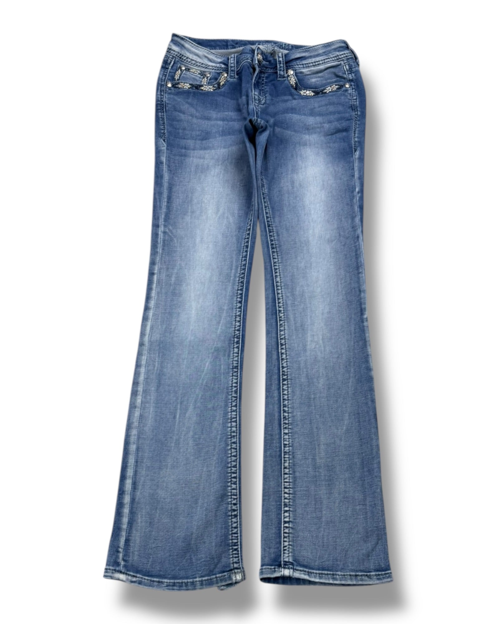 Y2K Flared Jeans (S)