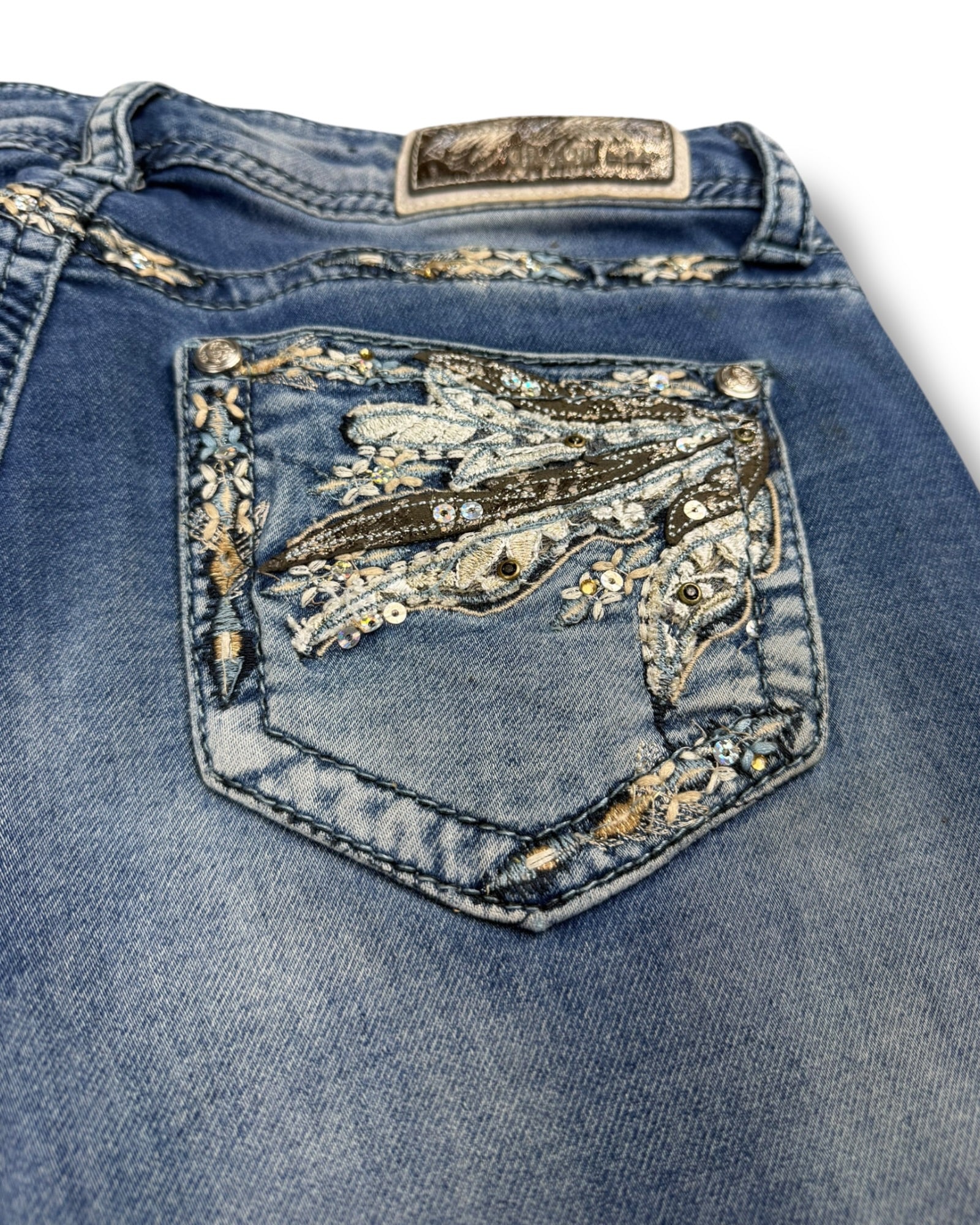 Y2K Flared Jeans (S)