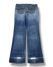 Y2K Flared Jeans (M)