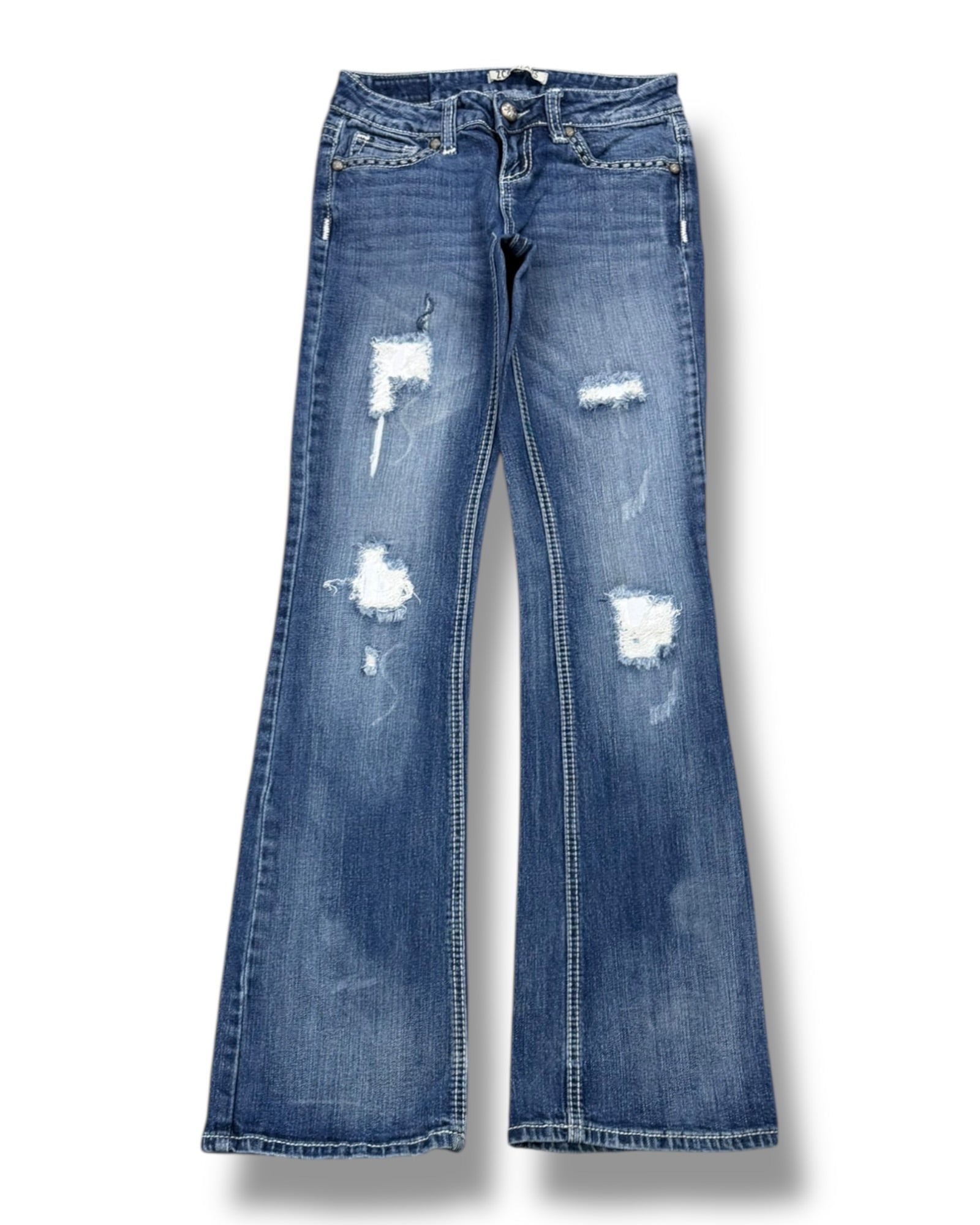 Y2K Flared Jeans (XS)
