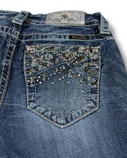 Miss Me Flared Jeans (XS)