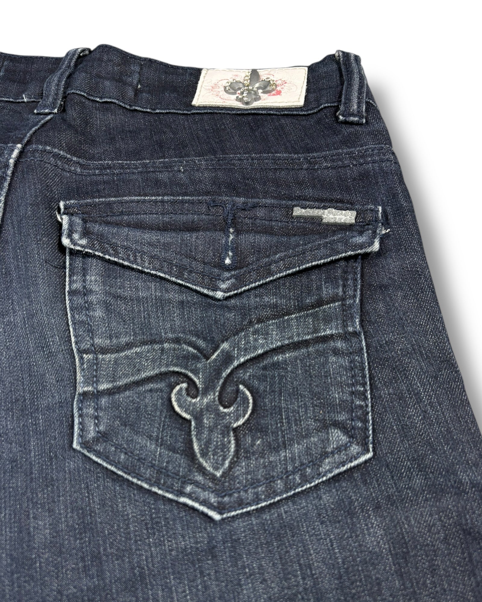 Y2K Flared Jeans (XS)
