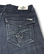 Y2K Flared Jeans (XS)
