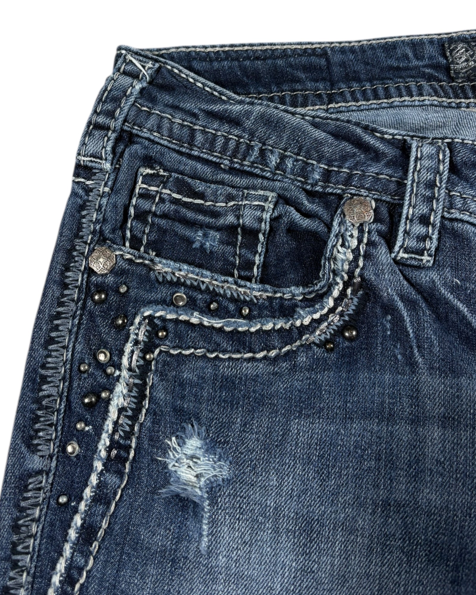 Y2K Flared Jeans (S)