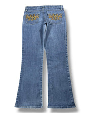 Y2K Flared Jeans (S)