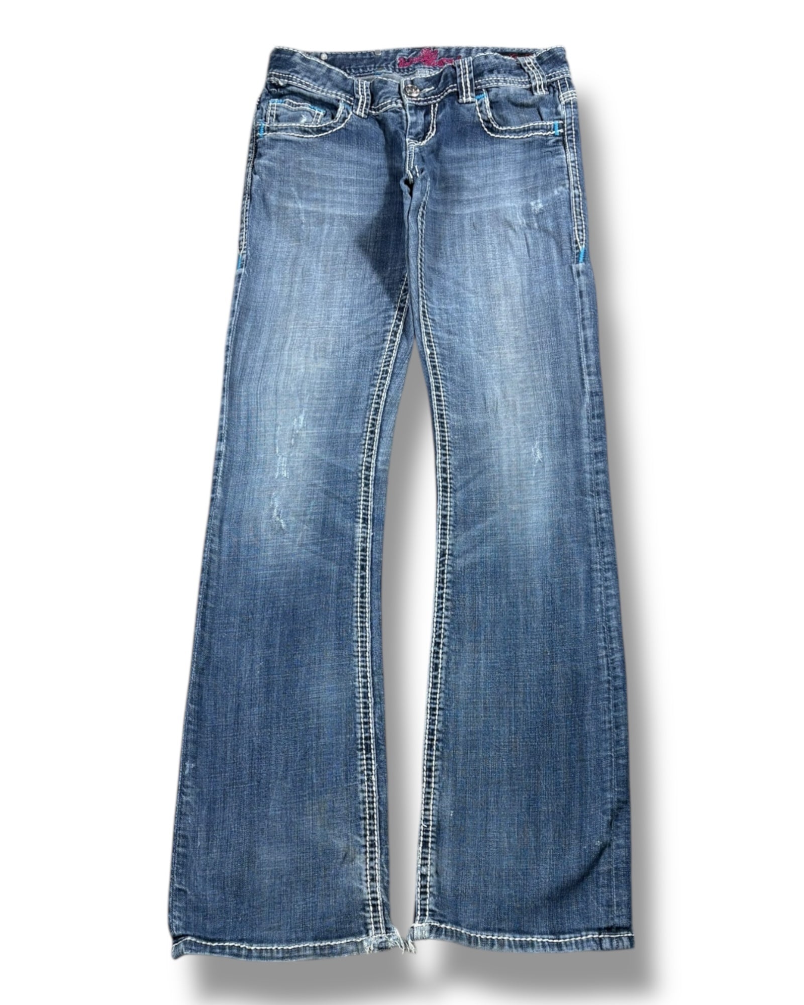 Y2K Flared Jeans (S)