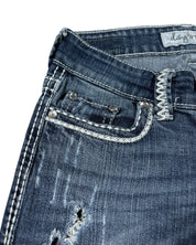 Y2K Flared Jeans (XS)