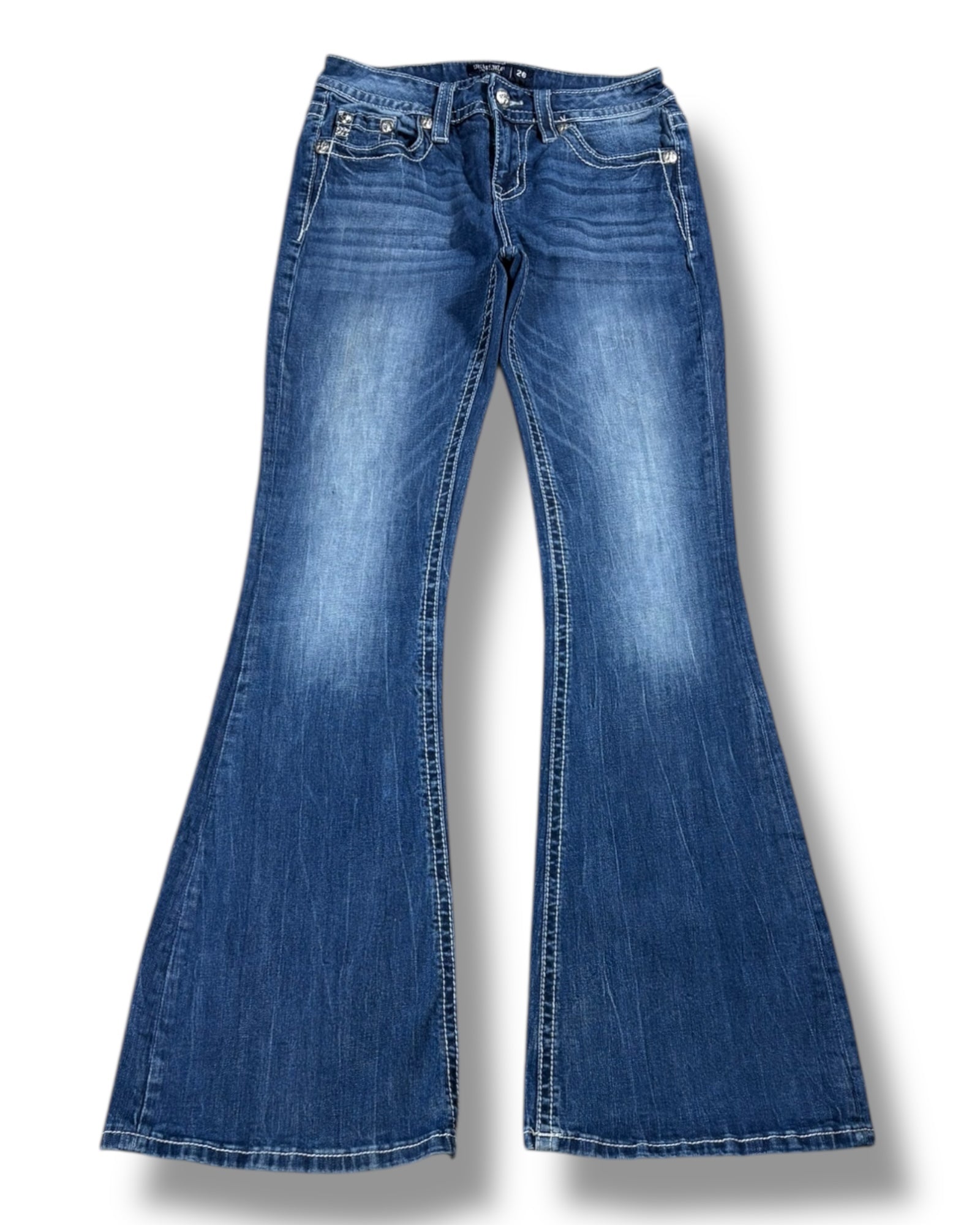Miss Me Flared Jeans (XS)
