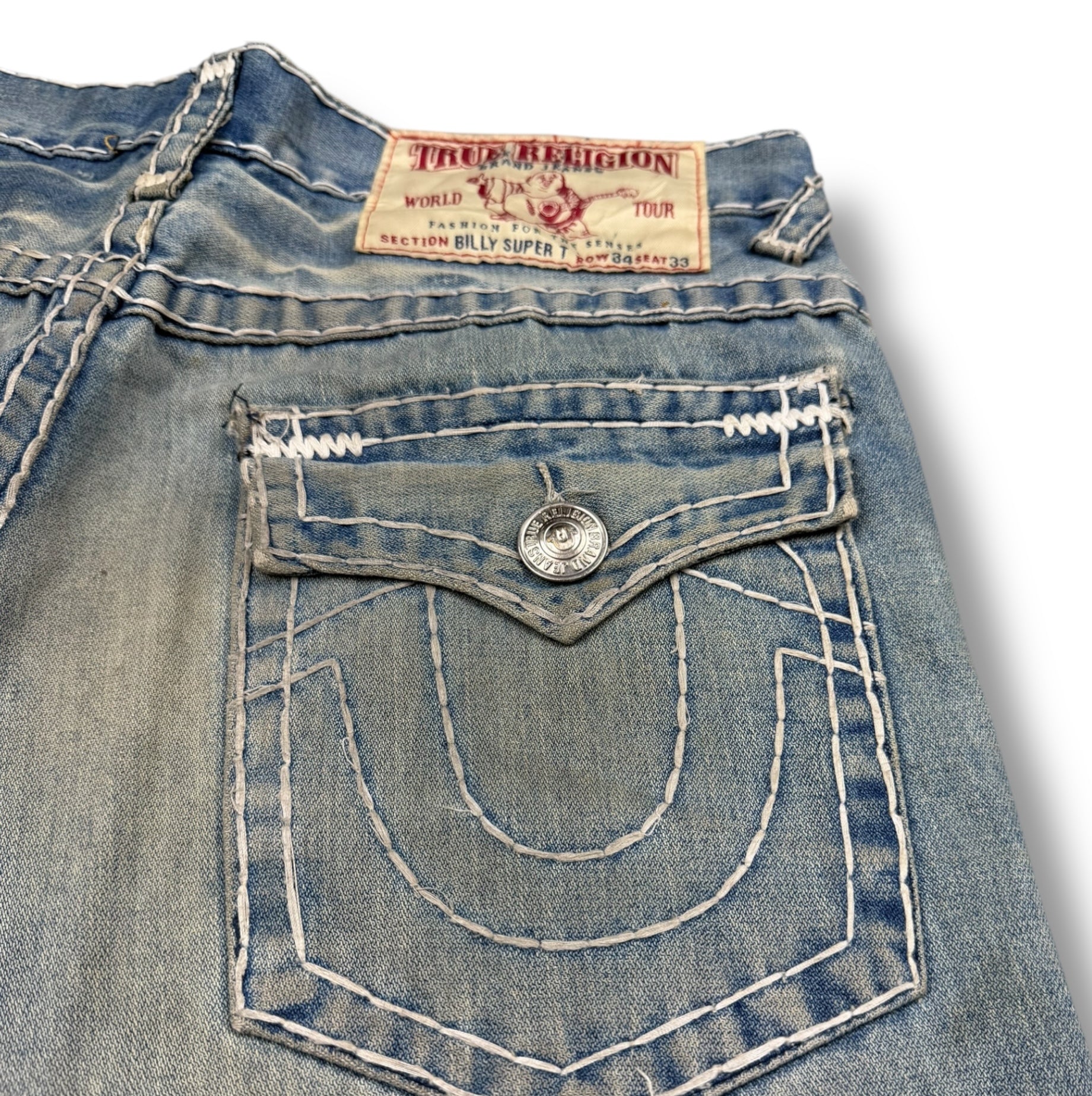 True Religion Baggy Jeans (M)