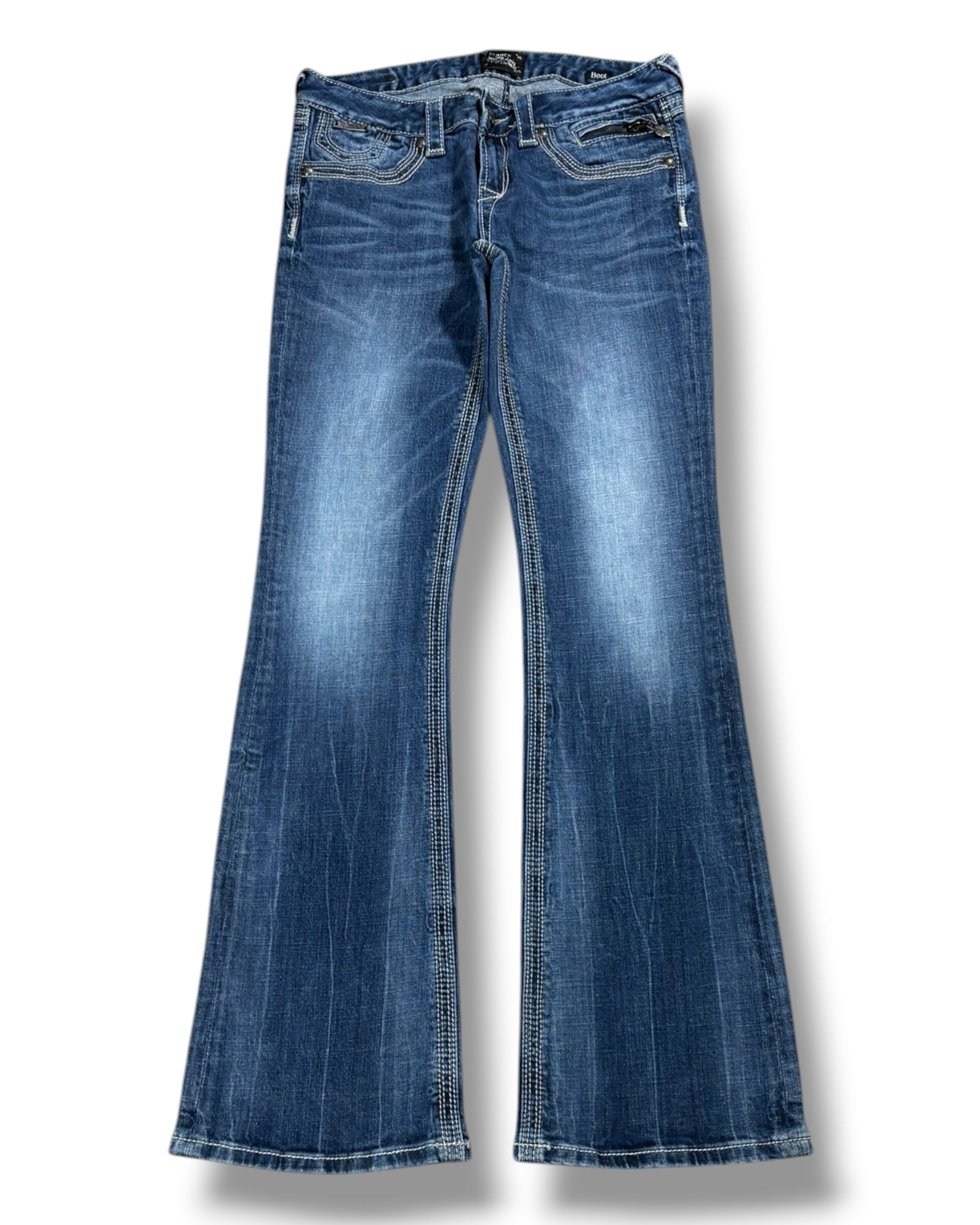 Y2K Flared Jeans (S)