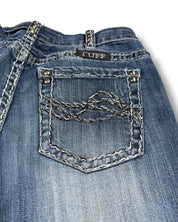 Y2K Flared Jeans (XS)