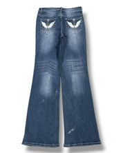 Y2K Flared Jeans (XS)