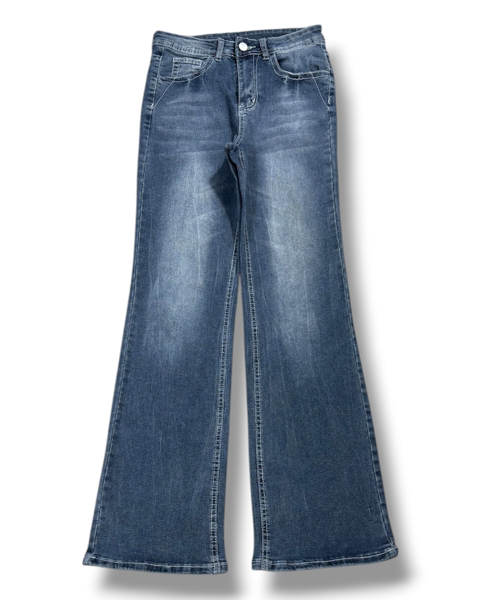 Y2K Flared Jeans (XS)