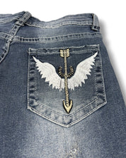 Y2K Flared Jeans (XS)