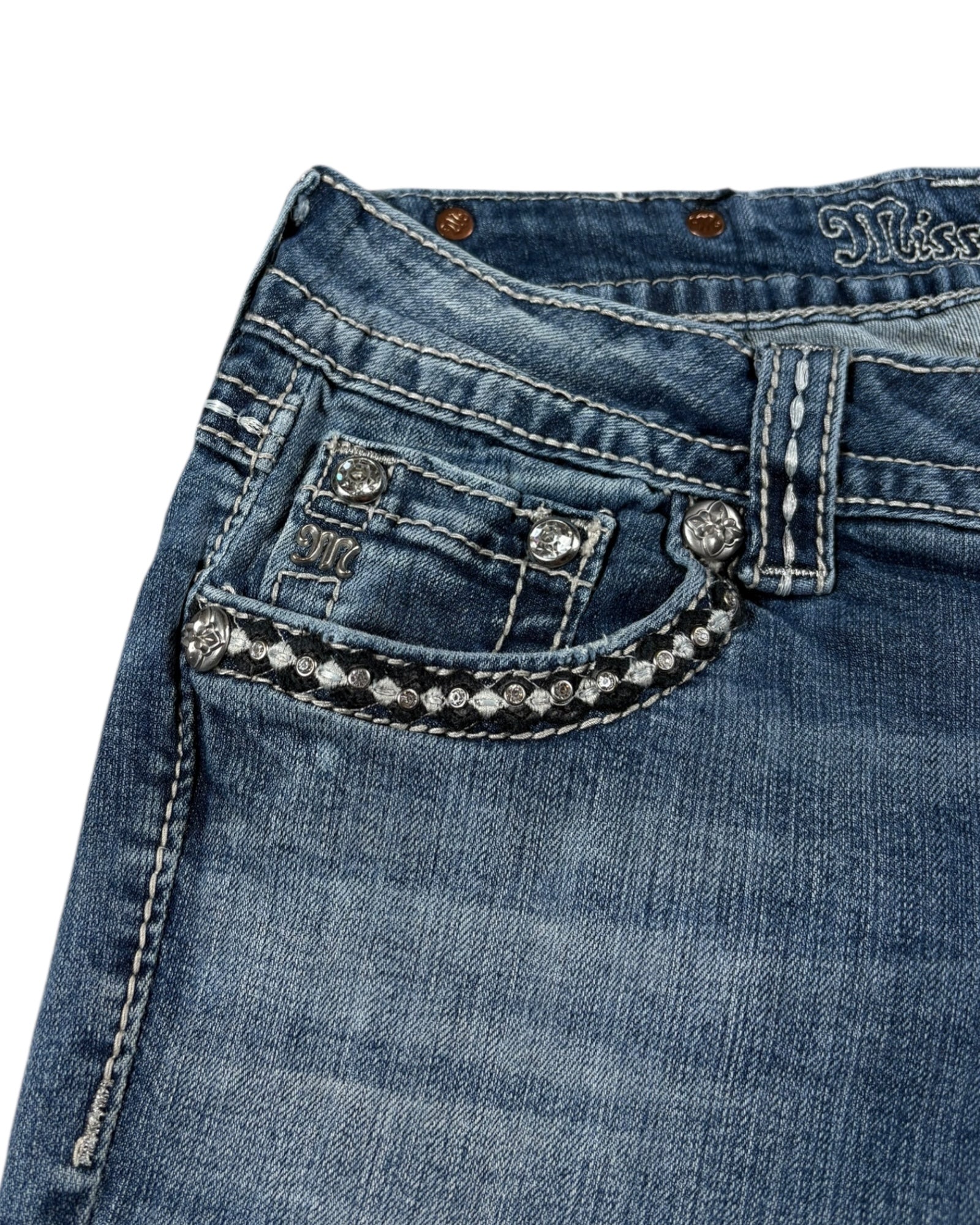 Miss Me Flared Jeans (XS)