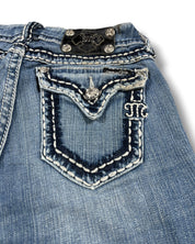 Miss Me Flared Jeans (XS)