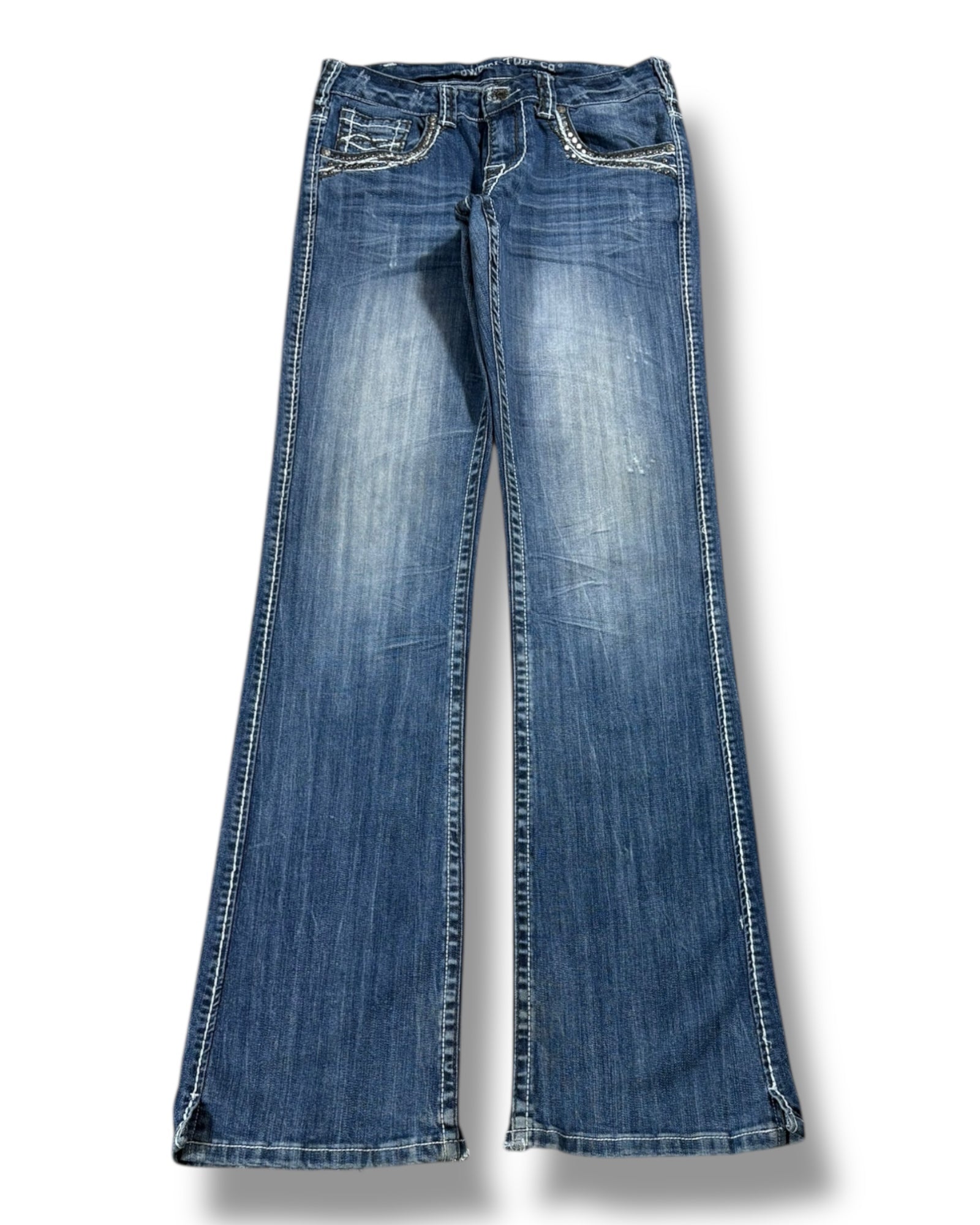 Y2K Flared Jeans (S)