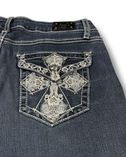 Y2K Flared Jeans (XS)