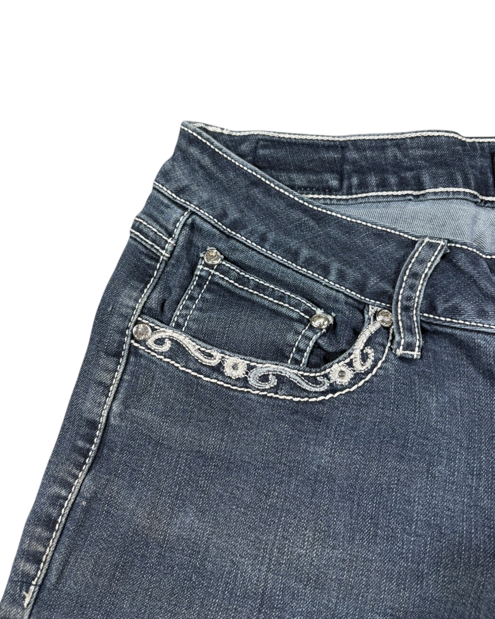 Y2K Flared Jeans (XS)