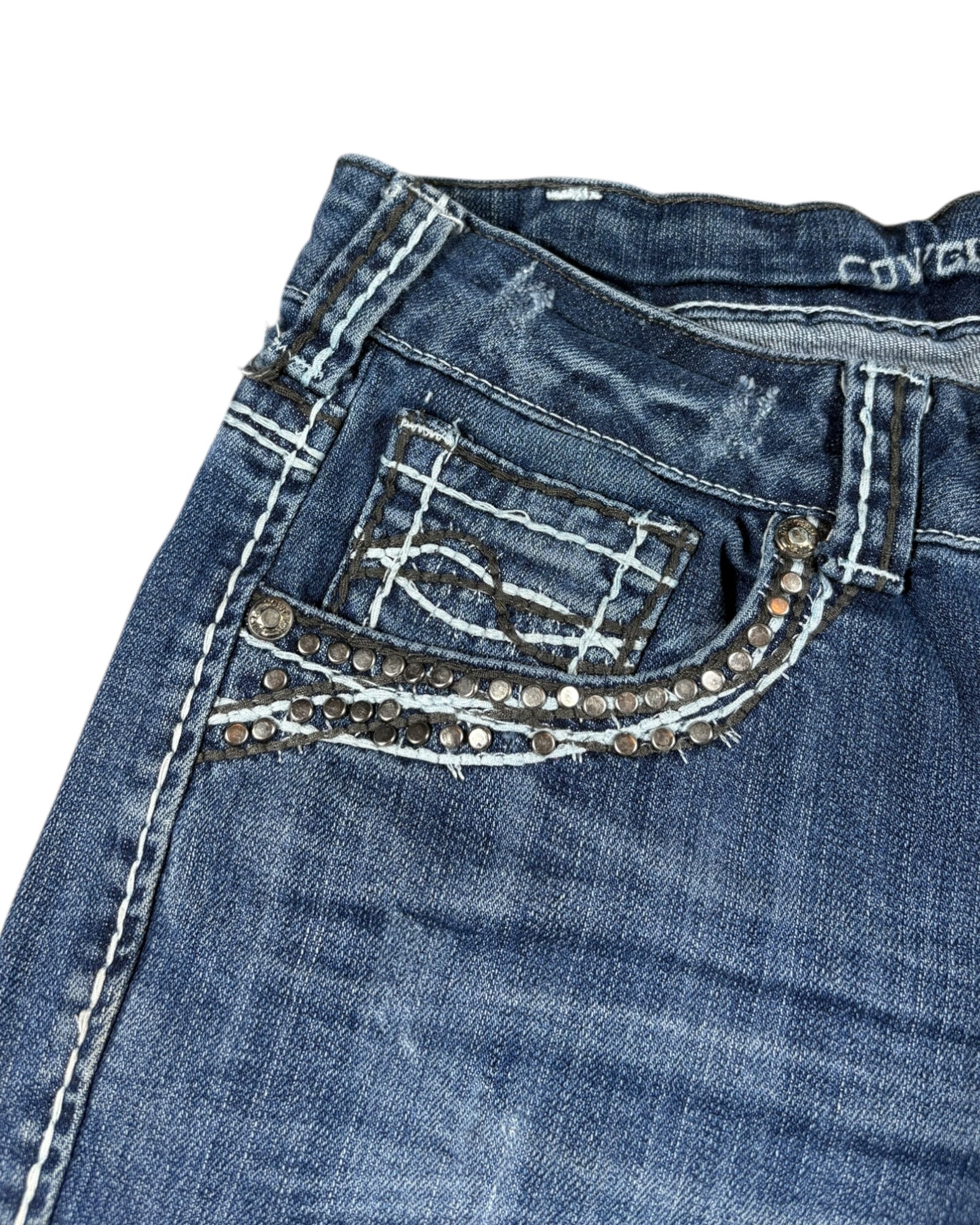 Y2K Flared Jeans (S)