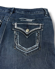 Y2K Flared Jeans (S)