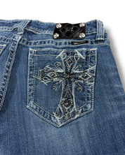 Miss Me Flared Jeans (M)