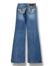 Y2K Flared Jeans (XS)