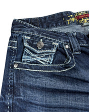 Y2K Flared Jeans (M)