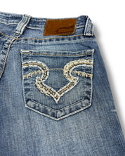 Y2K Flared Jeans (XS)