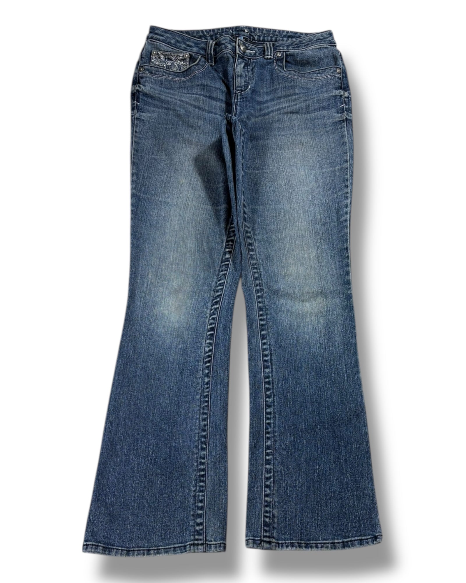 Y2K Flared Jeans (M)