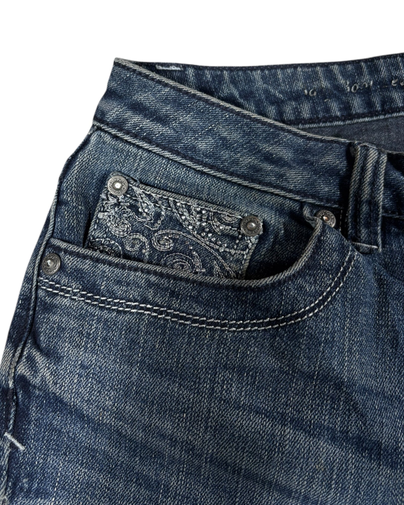 Y2K Flared Jeans (M)