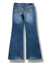 Y2K Flared Jeans (M)