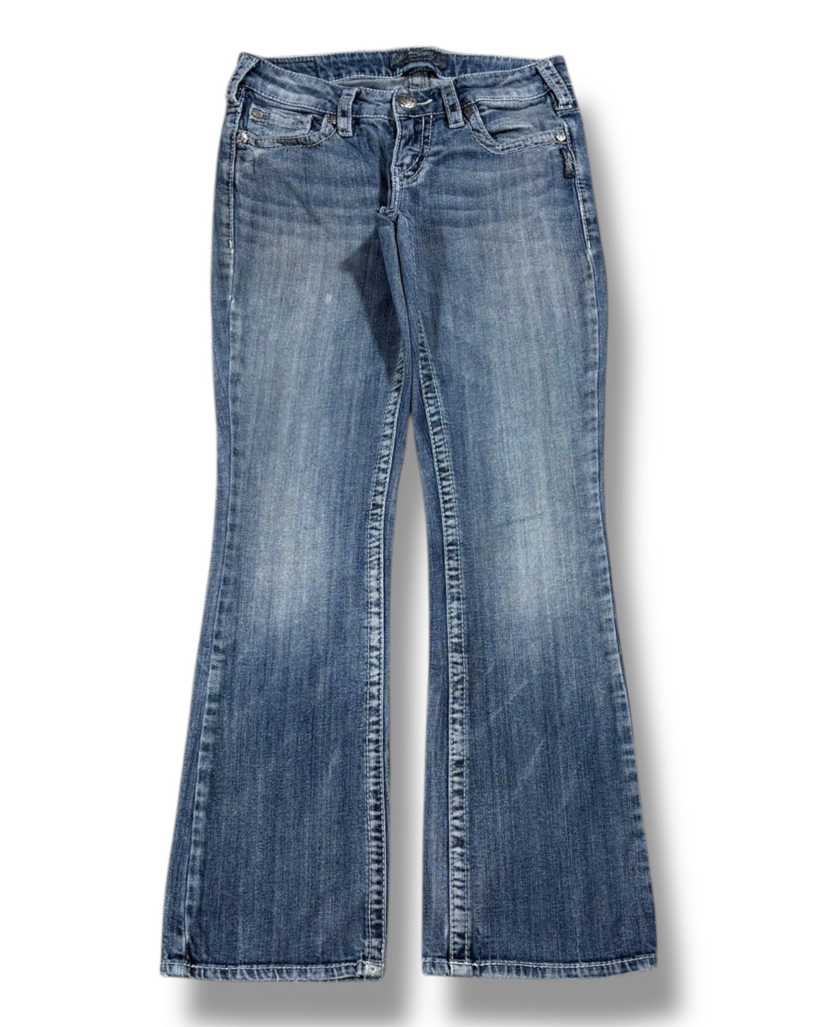 Y2K Flared Jeans (XS)
