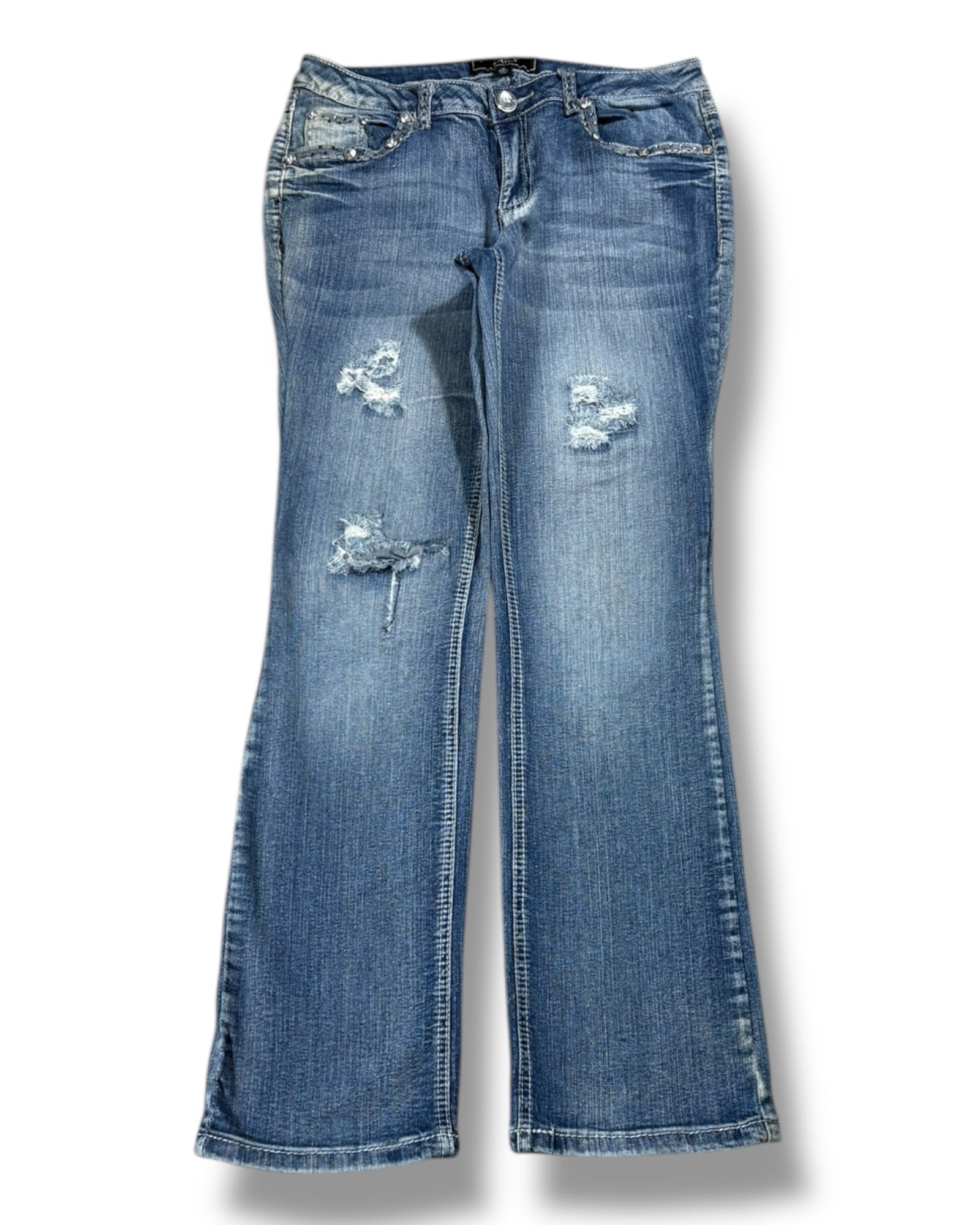 Y2K Flared Jeans (S)