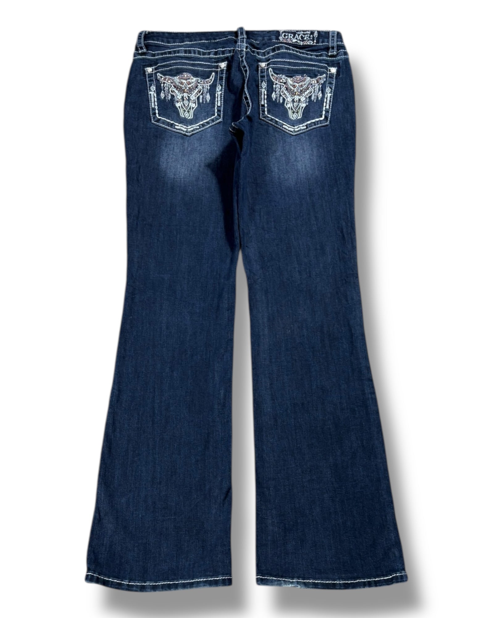 Y2K Flared Jeans (M)