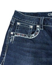 Y2K Flared Jeans (M)
