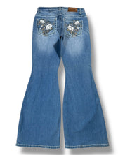 Y2K Flared Jeans (XS)