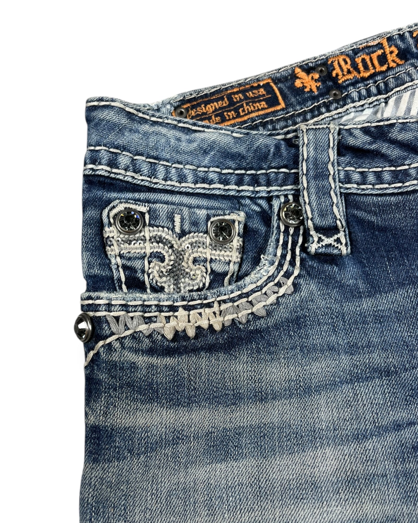 Rock Revival Flared Jeans (XS)