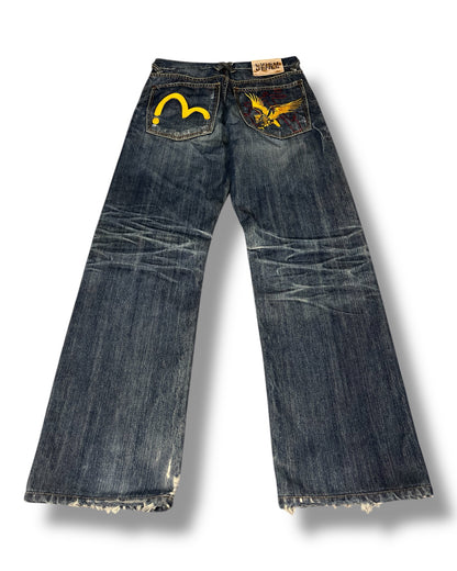 Evisu Baggy Jeans (L)