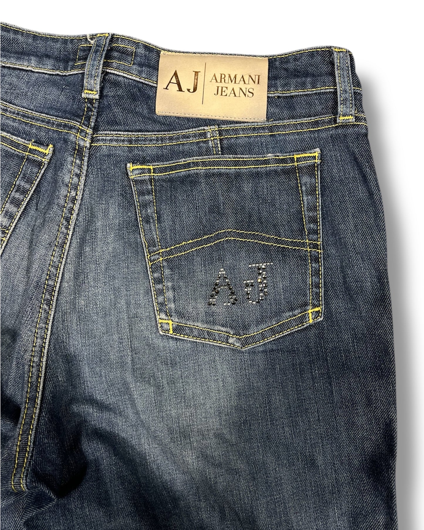 Vintage Armani Baggy Jeans (L)